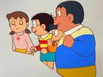 Doraemon - 1 Originele animatiecel en tekeningen, top!