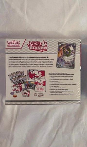 Pokémon - 1 Box - Set Allenatore Fuoriclasse Fuoco Bianco -