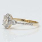 Verlovingsring - 14 karaat Geel goud - 0.77ct. tw. Diamant