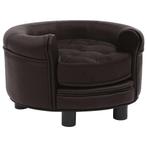Hondenbank Bruin 48cm | Retour Deal | Comfort voor je hond!, Dieren en Toebehoren, Verzenden, Nieuw, Pluche