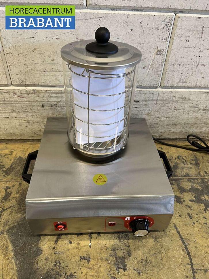 RVS Hotdogkoker Hotdogwarmer Hotdog 230V Horeca, Zakelijke goederen, Horeca | Keukenapparatuur, Ophalen of Verzenden