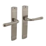 Deurklink Helena op schild blind nikkel mat, Doe-het-zelf en Bouw, Hang- en Sluitwerk, Ophalen of Verzenden, Nieuw, Koper of Messing