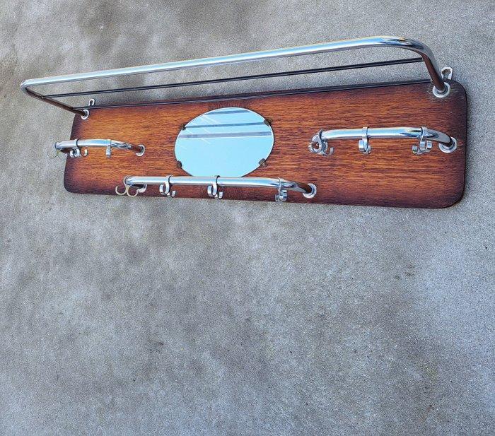 Kapstok - Staal - Kledinghanger met planken en originele, Antiek en Kunst, Kunst | Designobjecten