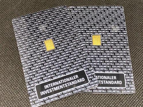 2 x 1 gram - Goud .999 - Schweiz Valcambi SA Goldbarren in, Postzegels en Munten, Edelmetalen en Baren