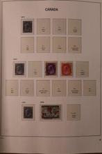 Canada 1870/1989 - Collection en 1 Davo Crystal album de, Gestempeld