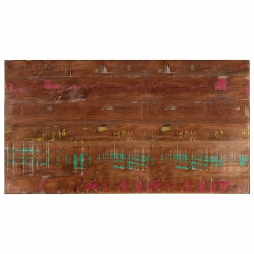 vidaXL Tafelblad rechthoekig 120x70x2,5 cm massief, Huis en Inrichting, Tafelonderdelen, Nieuw, Verzenden