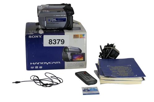 Sony DCR-DVD306 | DVD Handycam | BOXED, Audio, Tv en Foto, Videocamera's Analoog, Verzenden