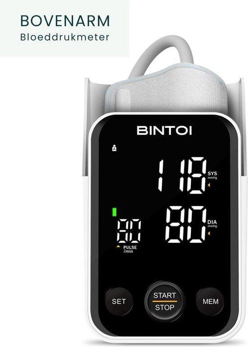 Tweedekans | Bintoi® BX400 - Bloeddrukmeter Bovenarm -, Sport en Fitness, Hartslagmeters, Ophalen of Verzenden