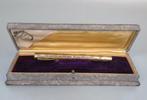 Partner 14 karaat Gouden Eyedropper Fountain Pen, Art Deco, Nieuw