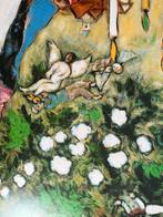 Marc Chagall (1887-1985) - Les trois bougies, Antiek en Kunst