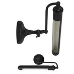 Wandlampen Messing Muurlamp Cabot Tube L Antiek Zwart, Huis en Inrichting, Lampen | Wandlampen, Verzenden, Nieuw