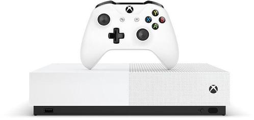 Xbox One S All Digital Edition 1TB Wit + S Controller, Games en Spelcomputers, Spelcomputers | Xbox One, Zo goed als nieuw, Ophalen of Verzenden