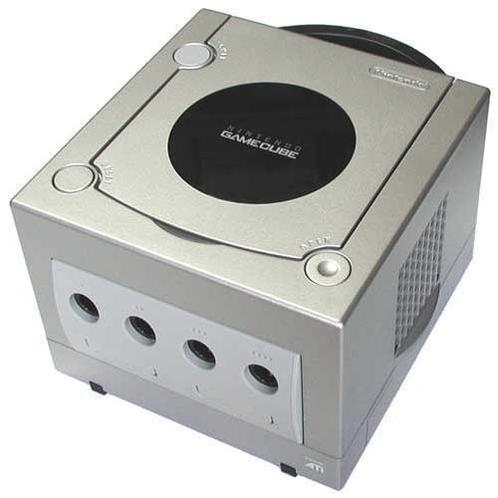 Nintendo Gamecube Zilver - Reset Button Defect, Games en Spelcomputers, Spelcomputers | Nintendo GameCube, Zo goed als nieuw, Ophalen of Verzenden