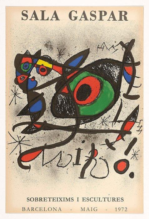 Joan Miró, (after) - Sobreteixims I Escultures - Sala Gaspar, Antiek en Kunst, Kunst | Tekeningen en Fotografie