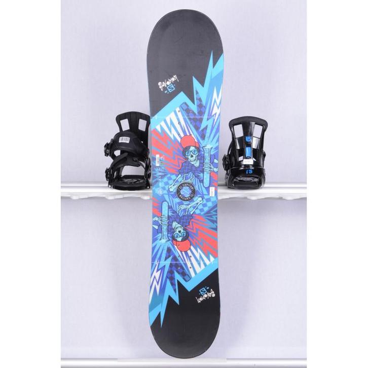 120 kinder snowboard SALOMON EL CAPITAN, ROCKER, aspen woodc, Sport en Fitness, Snowboarden, Verzenden