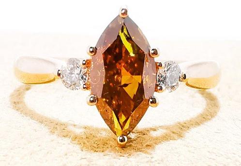 Sans Prix de Réserve - Bague - 18 carats Or rose, Fanc Brun, Handtassen en Accessoires, Ringen