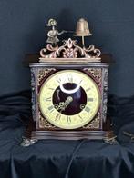 Pendule - Brons, Hout, Metaal, Glas - 1960-1970, Antiek en Kunst