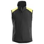 Snickers 8029 neon vest - 0467 - black - neon yellow - maat, Nieuw