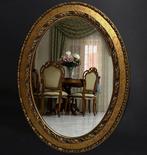 Wandspiegel- Art Nouveau - 90 cm - Glas, Hout - Fiorentina, Antiek en Kunst