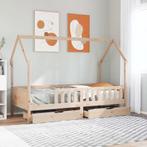 vidaXL Kinderbedframe 90x200 cm massief grenenhout, Huis en Inrichting, Verzenden, Nieuw