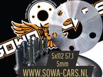 Spacers 5mm VW golf 5 6 7 8 tiguan 5x112 Spoorverbreders, Ophalen of Verzenden