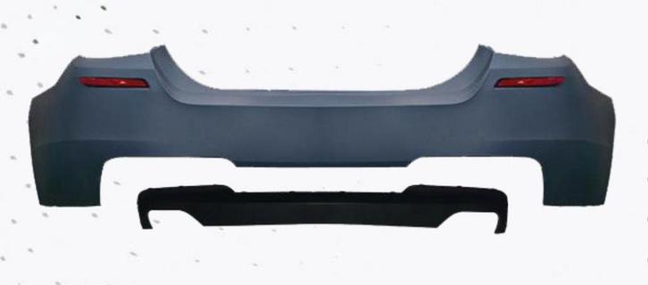 BMW F10 10–16 M550i-stijl achterbumper – PDC + 4-uitlaat, Autos : Pièces & Accessoires, Carrosserie & Tôlerie