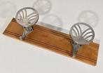 Kapstok - Vintage ontwerp jaren 1930 - Aluminium, Hout, Antiek en Kunst