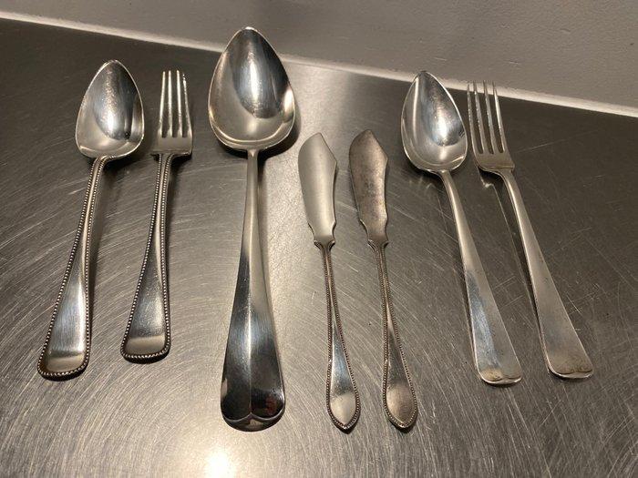 Gerritsen & Van Kempen - Ménagère (7) - Argent, Antiquités & Art, Antiquités | Argent & Or