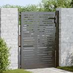 vidaXL Tuinpoort, Tuindeur 105x75 cm Corten Staal Vierkant, Tuin en Terras, Verzenden, Nieuw