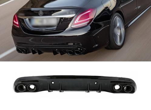 Facelift C43 AMG Look Diffuser voor Mercedes Benz C-Klasse W, Auto diversen, Tuning en Styling, Ophalen of Verzenden