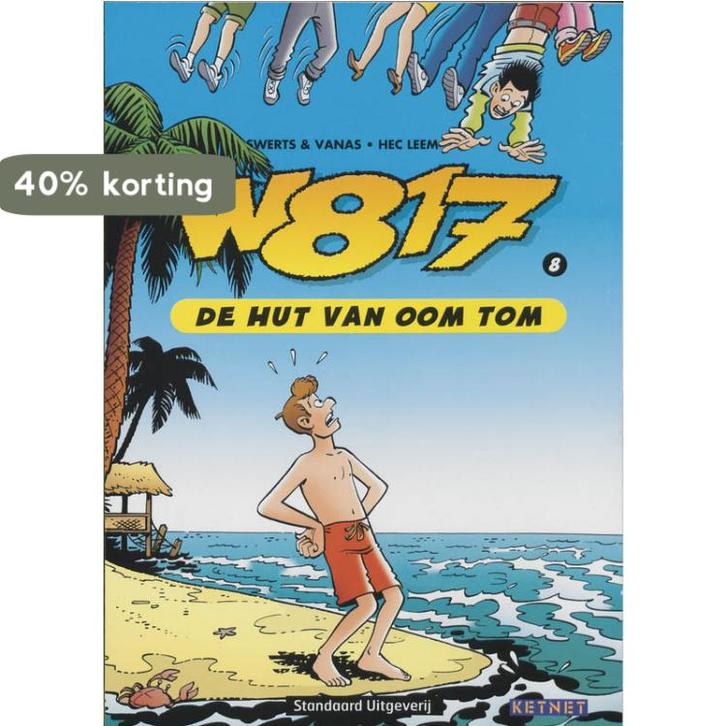De hut van oom Tom / W817 / 8 9789002217135 Hec Leemans, Boeken, Stripverhalen, Zo goed als nieuw, Verzenden