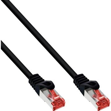 InLine netwerkkabel - Cat6 - S/FTP - 3 meter - zwart beschikbaar voor biedingen