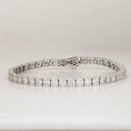 Zonder minimumprijs - Armband - 14 karaat Witgoud - 10.01ct., Handtassen en Accessoires, Armbanden, Nieuw