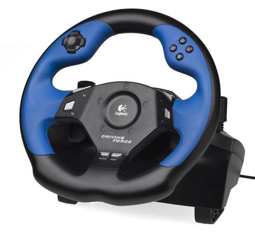 Logitech Driving Force Stuur + Pedalen (PS3 Accessoires), Consoles de jeu & Jeux vidéo, Consoles de jeu | Sony PlayStation 3, Enlèvement ou Envoi