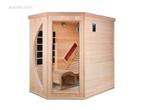 Infrarood Sauna - Driehoekig 180x130x190cm, Sports & Fitness, Produits de santé, Wellness & Bien-être, Ophalen