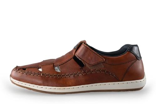 Rieker Instappers in maat 42 Bruin | 5% extra korting, Kleding | Heren, Schoenen, Bruin, Zo goed als nieuw, Overige typen, Verzenden