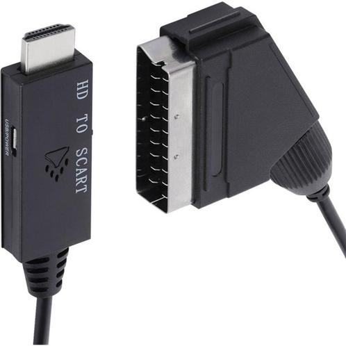 Video Converter Kabel - HDMI naar SCART - 720p/1080p@60Hz -, TV, Hi-fi & Vidéo, Câbles audio & Câbles de télévision