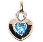 Hanger - 18 karaat Geel goud, Witgoud - 8.03ct. tw. Topaas -, Handtassen en Accessoires, Antieke sieraden