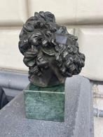 sculptuur, testa dì Laoconte - 25 cm - Gepatineerd brons, Antiquités & Art, Antiquités | Céramique & Poterie