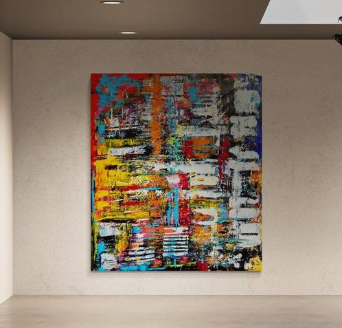 Jovan Srijemac (1962) - Friday afternoon - (XXL), Antiek en Kunst, Kunst | Schilderijen | Modern