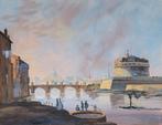 Follower of Ippolito Caffi (1809 - 1866) - Rome, view of the, Antiek en Kunst, Kunst | Schilderijen | Klassiek