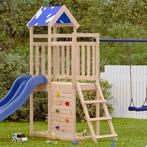 vidaXL Speeltoren Bruin 110,5 x 52,5 x 215cm Massief, Kinderen en Baby's, Speelgoed | Buiten | Speeltoestellen, Verzenden, Nieuw
