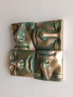 Salvatore Alibrio - Four faces - bronze effect