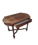 Tavolo centrale in noce francese, 1895 - Tafel - Hout,