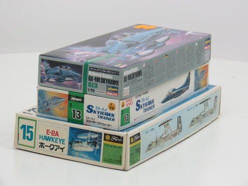 Schaal 1:72 set 3st Hasegawa 13 & 613 & Fujimi 15 #68, Hobby en Vrije tijd, Modelbouw | Vliegtuigen en Helikopters, Gebruikt, Hasegawa