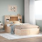 vidaXL Bedframe zonder matras massief grenenhout 135x190 cm, Huis en Inrichting, Verzenden, Nieuw