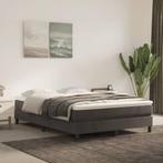 vidaXL Pocketveringmatras 140x190x20 cm fluweel donkergrijs, Huis en Inrichting, Slaapkamer | Matrassen en Bedbodems, Verzenden