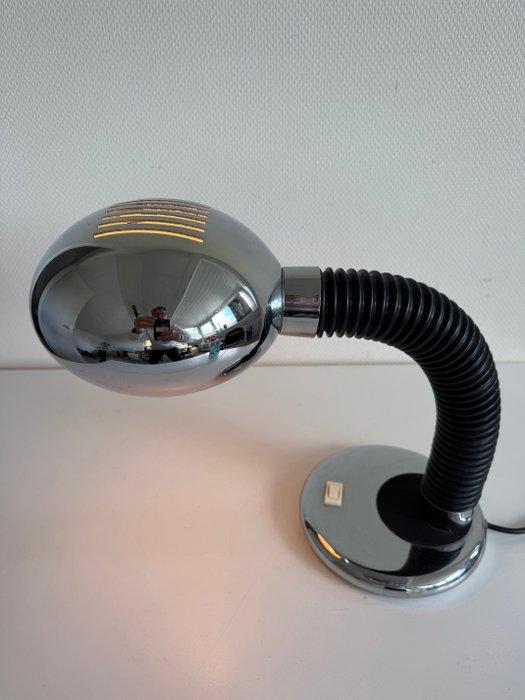 Targetti Sankey - Bureaulamp - Elbow - Chroom, Plastic,, Antiquités & Art, Antiquités | Éclairage