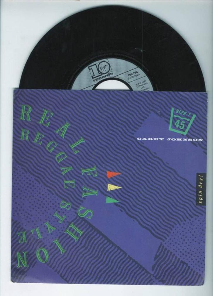 Carey Johnson – Real Fashion Reggae Style (1-7-Vinyl-Single, Cd's en Dvd's, Vinyl Singles, Ophalen of Verzenden