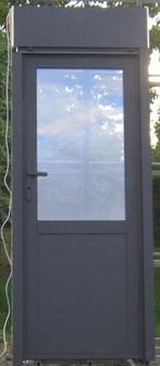 aluminium buitendeur , deur , achterdeur 83 x 212 +  rolluik, Doe-het-zelf en Bouw, Deuren en Vliegenramen, 80 tot 100 cm, Nieuw